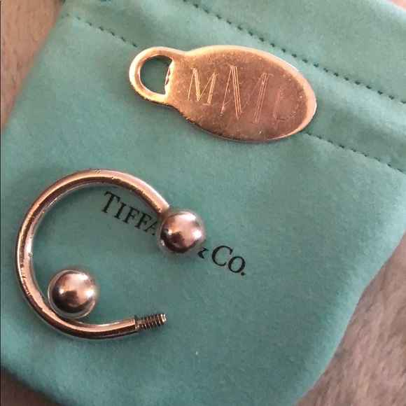 Tiffany & Co authentic sterling solid key chain - Picture 3 of 4
